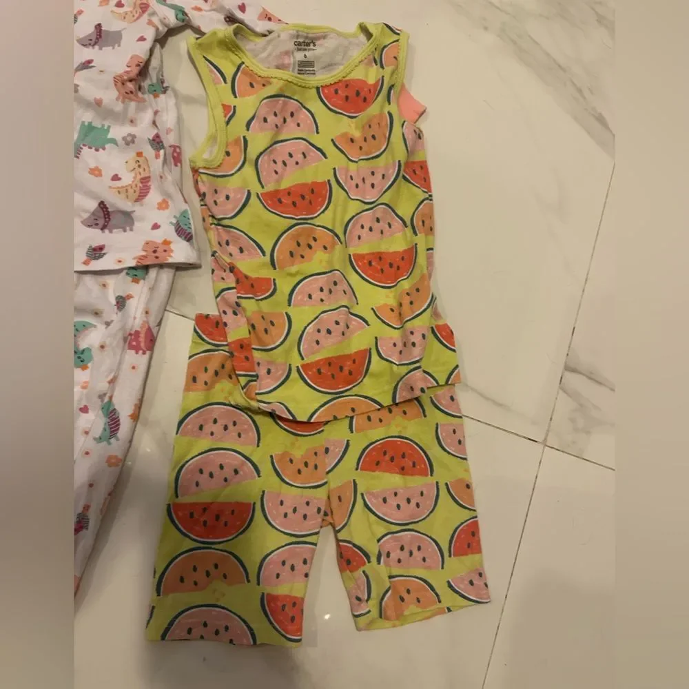 Mixed bundle of 3 girls pajamas
